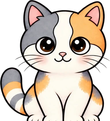 Kiki sitting